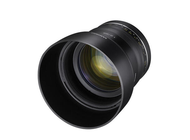 Samyang Premium XP 85mm f/1.2 Canon Svært lyssterk kort tele for fullformat